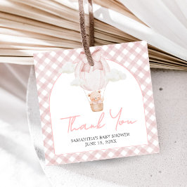 Etiquetas Para Lembrancinhas Pink Bear Bearly Wait Baby Shower