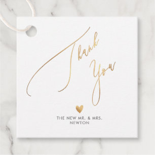 Etiquetas Para Lembrancinhas PixDezines Faux Dourada Caligrafia De Luxo Obrigad