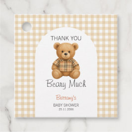 Etiquetas Para Lembrancinhas Podemos Ampliar O Chá de fraldas Do Ursinho De Esp