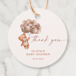 Etiquetas Para Lembrancinhas Podemos Esperar Boho Balloon Obrigado