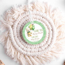 Podemos esperar o chá de fraldas do urso verde