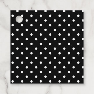 Etiquetas Para Lembrancinhas Polkadots B&W