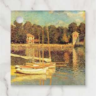 Etiquetas Para Lembrancinhas Ponte no Argenteuil Claude Monet