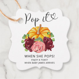 Etiquetas Para Lembrancinhas Pop quando ela pop abóbora