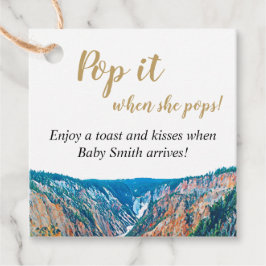 Etiquetas Para Lembrancinhas Pop quando ela Pop! Cascata de montanha russa