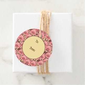 Etiquetas Para Lembrancinhas Porco engraçado em macacões