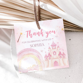 Etiquetas Para Lembrancinhas Praça da Festa de Aniversário da Princesa Rosa 4