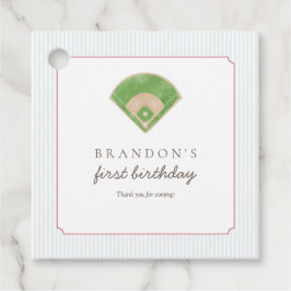 Etiquetas Para Lembrancinhas Preppy Classic Baseball First Birthday Rookie One