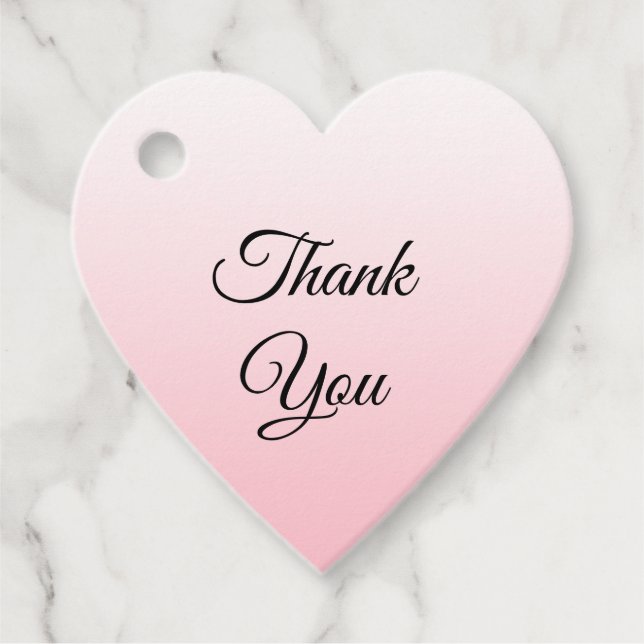 Etiquetas Para Lembrancinhas Presente Rosa Desbotado Personalizado de Agradecim (Frente)