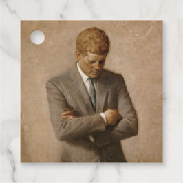 Etiquetas Para Lembrancinhas Presidente Americano John Kennedy Retrato Pintado