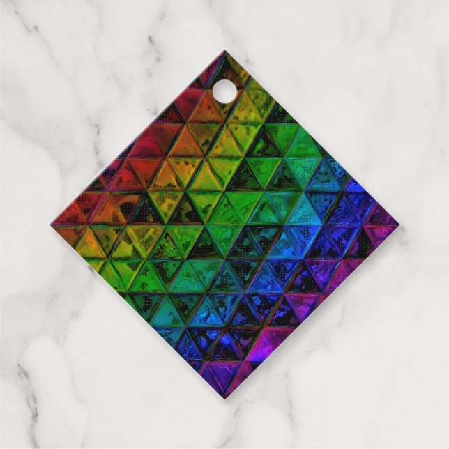Etiquetas Para Lembrancinhas Pride Glass (Frente)