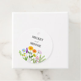 Etiquetas Para Lembrancinhas Primavera floral elegante Casamento