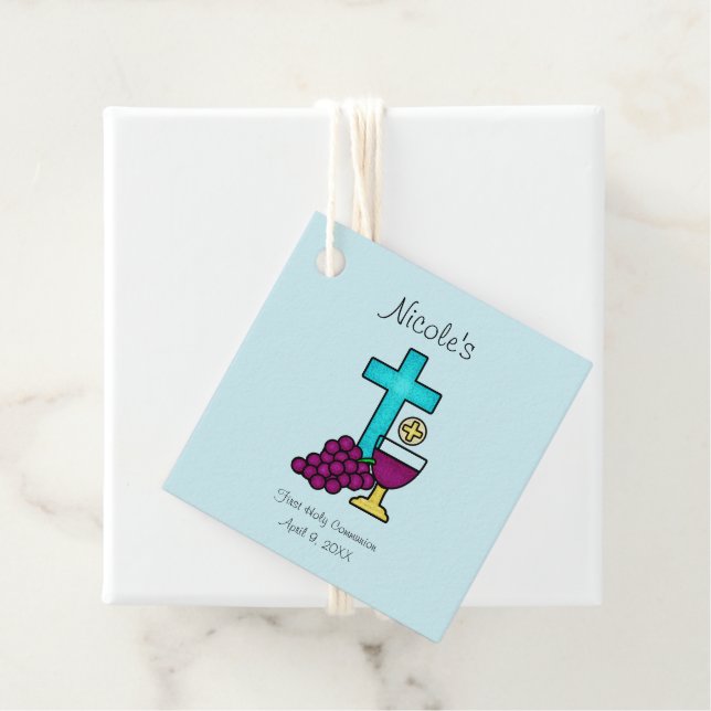 Etiquetas Para Lembrancinhas Primeira Comunhão Santa (In Situ)