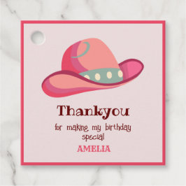 Etiquetas Para Lembrancinhas Primeiro aniversario de Garota Ocidental Selvagem