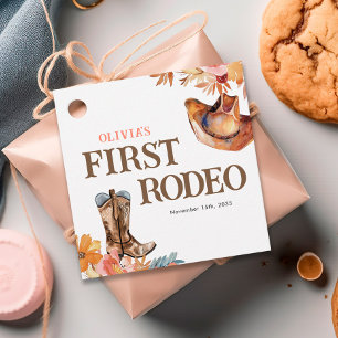 Etiquetas Para Lembrancinhas Primeiro primeiro aniversario Rodeo Western Girl