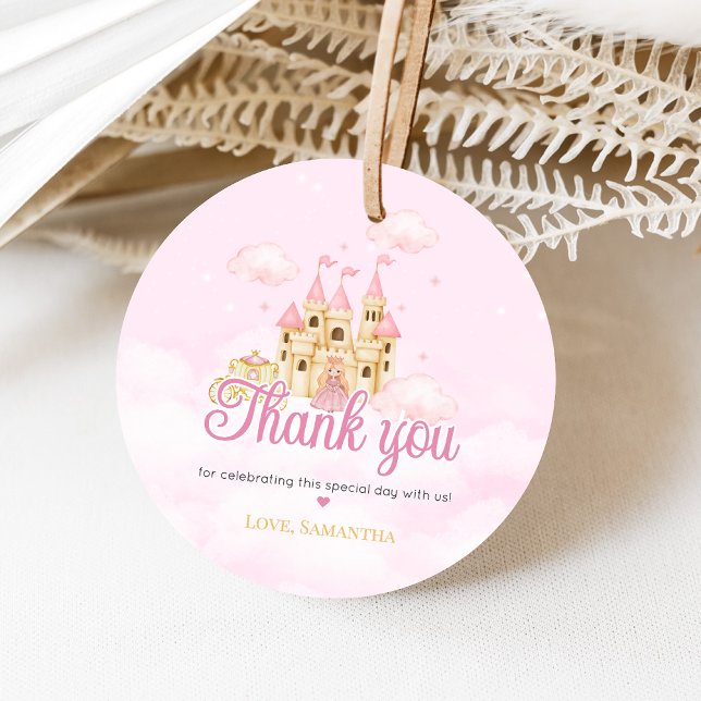 Etiquetas Para Lembrancinhas Princess Birthday (Four Ever Princess Birthday Party Favor Tags)
