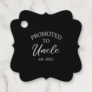 Etiquetas Para Lembrancinhas Promovido Ao Tio Est. 2021   Presente Para Tio