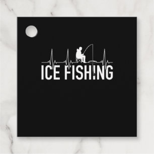 Etiquetas Para Lembrancinhas Pulso de Pesca do Gelo Fisher