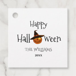 Etiquetas Para Lembrancinhas Pumpkin Happy Halloween Personalizado