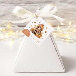 Etiquetas Para Lembrancinhas Pumpkin Laranja Cai Apaixonado Pequeno Urso De Ted