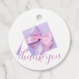 Etiquetas Para Lembrancinhas Purple Cap Graduation Party 