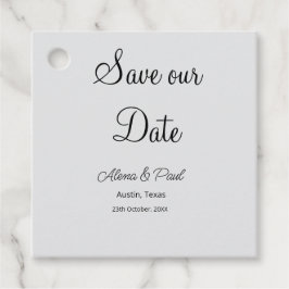 Etiquetas Para Lembrancinhas QR Salve Nossa Data adicione nome da foto data pre