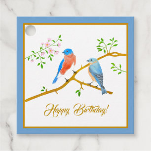 Etiquetas Para Lembrancinhas Quadro Azul de Bluebird