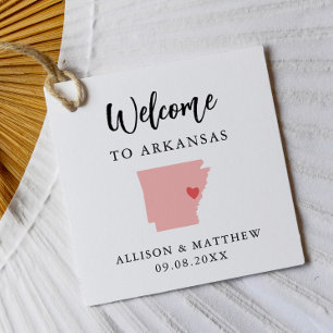 Etiquetas Para Lembrancinhas Qualquer Saco de Boas-vindas do Arkansas Colorido