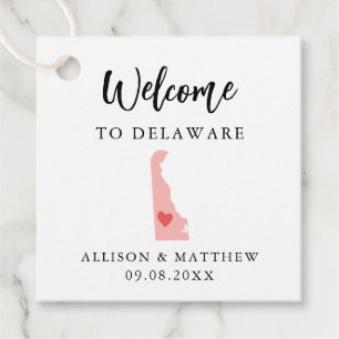 Etiquetas Para Lembrancinhas Qualquer Saco de Boas-vindas do Delaware Colorido
