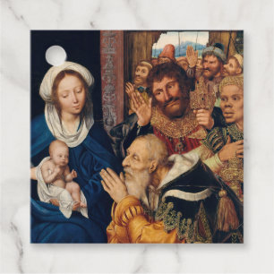 Etiquetas Para Lembrancinhas Quentin Matsys - A Adoração do Magi