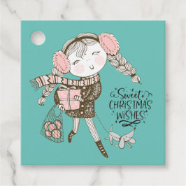 Etiquetas Para Lembrancinhas Queridos desejos de Natal