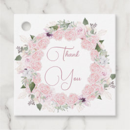 Etiquetas Para Lembrancinhas Quinceanera Watercolor Blush Floral Rosa