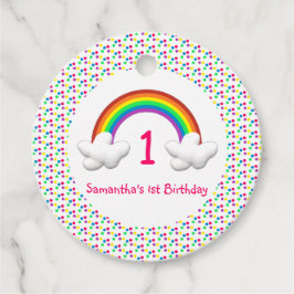 Etiquetas Para Lembrancinhas Rainbow Girl Qualquer Idade Aniversário