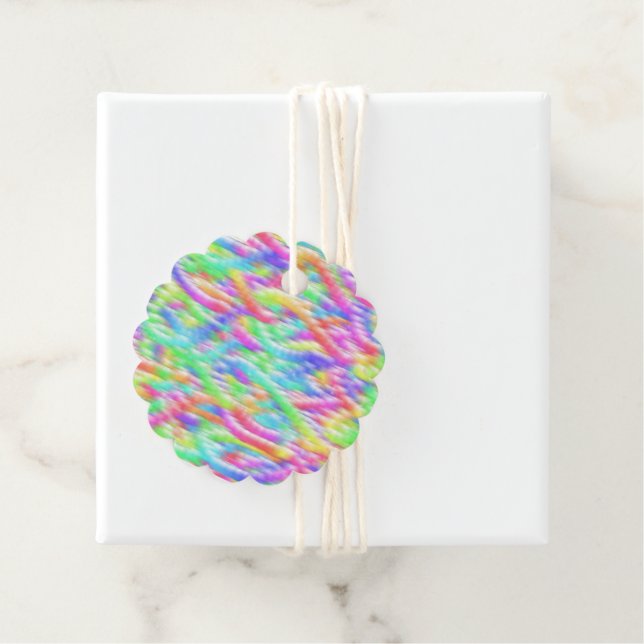 Etiquetas Para Lembrancinhas Rainbow sparkle bubbles (In Situ)