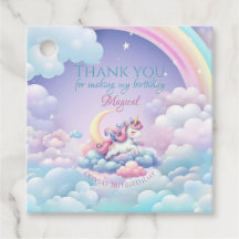 Rainbow Unicorn Magic Moment Girl Birthday