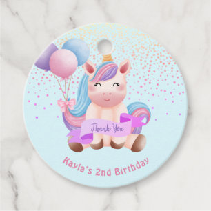 Etiquetas Para Lembrancinhas Rainbow Unicorn Magical Second Birth