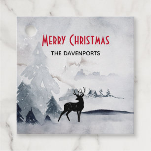 Etiquetas Para Lembrancinhas Rebelde no Natal das Cinzas Selvagens