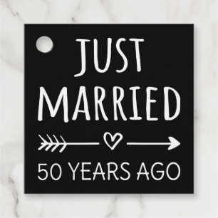 Etiquetas Para Lembrancinhas recem casados 50 Anos Atrás I