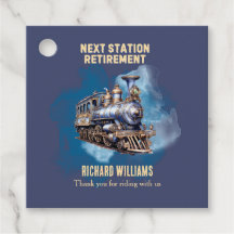 Retirement Travel Themed Train Next Station Party 