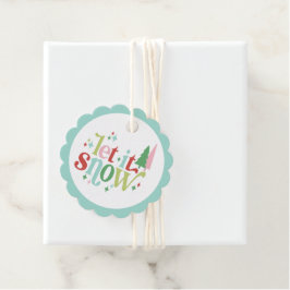 Etiquetas Para Lembrancinhas Retro Pastel Natal | Deixar nevar