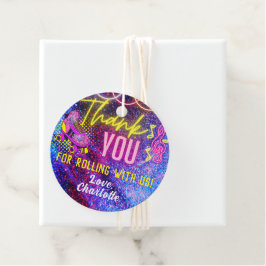 Etiquetas Para Lembrancinhas Retro Retron Cor-de-rosa - Rastreador Brilhante Ne