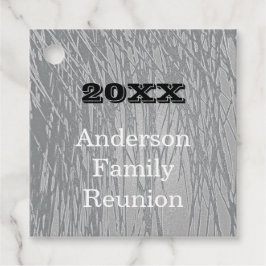 Etiquetas Para Lembrancinhas Reunião de Abstrato Grande Colisão de Linha Silver