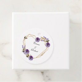 Etiquetas Para Lembrancinhas Romantic purple flower bouquet abstract background