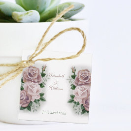 Etiquetas Para Lembrancinhas Românticas Camafeus Botânicos Régios Rosa Poeirent