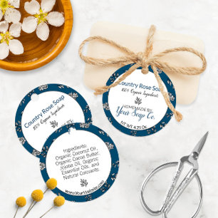 Etiquetas Para Lembrancinhas Rosa azul e deixa a arte de linha #SapHang