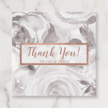 Rosas Brancas Florais Rosa Moderno Casamento Elega