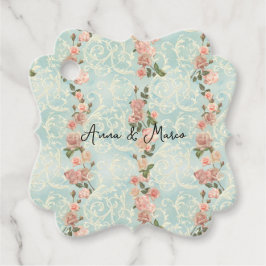 Etiquetas Para Lembrancinhas rosas inglesas delicadas