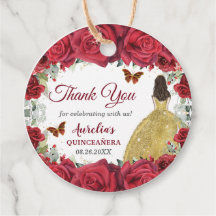 Rosas vermelhas Borboletas Florais Princesa Vestid