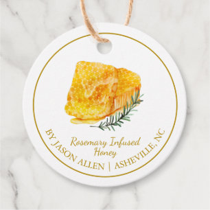 Etiquetas Para Lembrancinhas Rosemary Rosemary Mel Hang Tag Simples