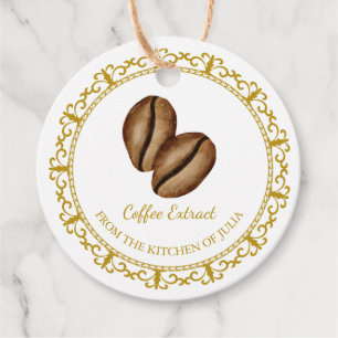 Etiquetas Para Lembrancinhas Rótulo de Café Caseiro Vintage